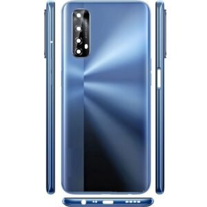 Realme 7 black housing body replacement back panel for smartphone