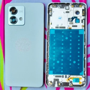 Motorola Moto G84 5G blue housing body replacement back panel