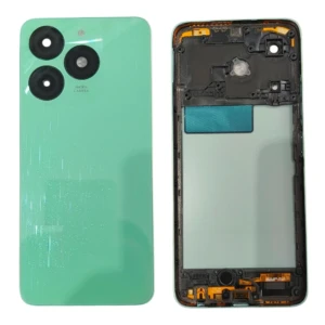 Itel A70 4G Housing Green Full Replacement Frame and Rear Panel